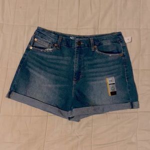 NEW NoBo Curvy Mom Short Sz 13 Denim Jean Shorts